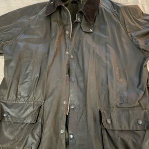Barbour men’s Classic Beaufort waxed Coat with zip-out liner